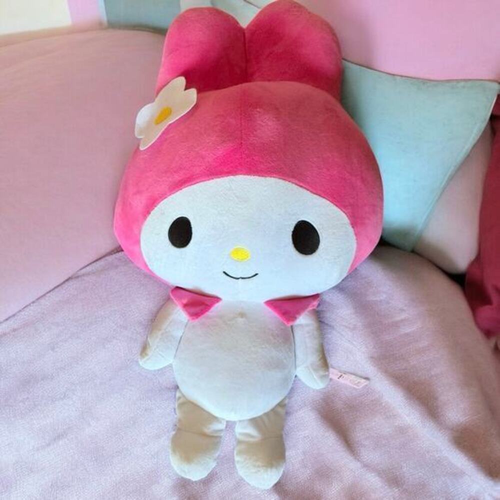 Giant My Melody Plush 2012 Sanrio 25" With Tags Fiesta Toy Stuffie SIL34296